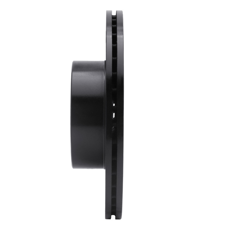 BMW 430i xDrive Brake Rotor (1) - Front Left - R1 Concepts - Drilled & Slotted - Black - `07-`21